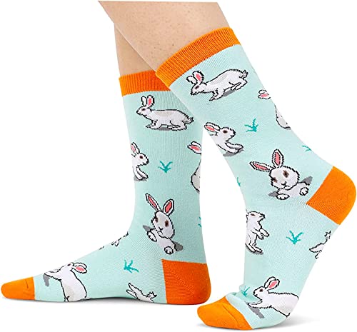 Funny Bunny Gifts for Women Gifts for Easter Bunny Lovers Gift Cute Sock Gifts Bunny Socks, Gift For Her, Gift For Mom