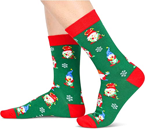 Unisex Women and Men Best Crazy Gnomexmas Socks Christmas Gifts