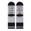 Unique Scotch Whisky Socks Ideal Gifts for Drinkers Funny Scotch Whisky Gift for Men, Scotch Whisky Lover Gift