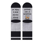 Unique Scotch Whisky Socks Ideal Gifts for Drinkers Funny Scotch Whisky Gift for Men, Scotch Whisky Lover Gift