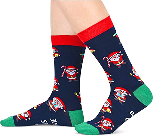 Unisex Women and Men Best Crazy Xmas Socks Christmas Gifts