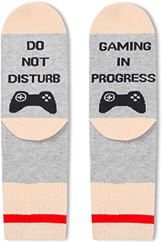 Funny Gaming Gifts Gamer Gifts, Novelty Gamer Socks For Women, Gaming Socks Video Game Socks for Game Lovers, Gaming Gifts for Her