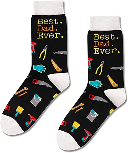 Funny Dad Socks, Best Gifts For Dad from Daughter Son, Unique Dads Fathers Day Gifts, Dad Christmas Gifts, Birthday Presents  for Dad Who Wants Nothing