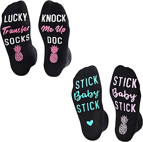 IVF Gifts, Fertility Infertility Gifts for Women, Lucky Socks, IVF Socks, Egg Socks, Embryo Transfer Gifts, Egg Retrieval Socks