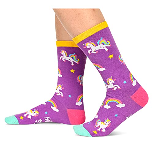 Women's Funny Cute Animal Unicorn Socks Gifts For Unicorn Lovers