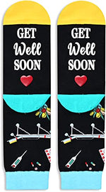 Unisex Recovery Socks Get Well Soon Socks, Get Well Soon Gifts For Women Men Healing Gifts Cheer Up Gifts Feel Better Gifts After Surgery Gifts Sympathy Gifts