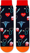 Unisex Doctor Socks, Medical Socks, Pharmacy Socks, Dr. Socks, Perfect Doctor Gifts, Medical Assistant Gifts, Pharmacy Gifts, Pharmacist Gifts, Dr. Gifts
