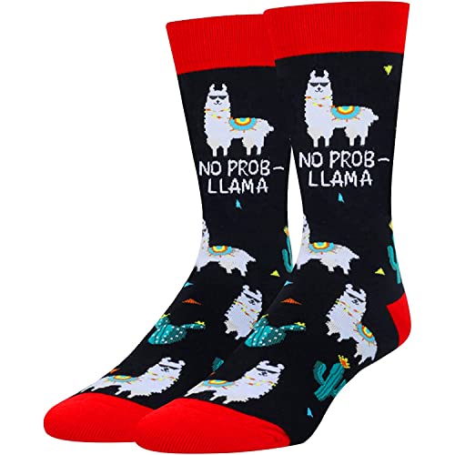 Funny Llama Gifts For Llama Lovers Gifts for Men Llama Gift for Him Cute Sock Gifts Llama Socks
