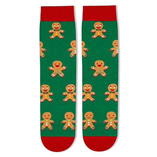 Best Secret Santa Gifts, Christmas Vacation Gifts, Gingerbread Gifts, Holiday Presents for Women, Xmas Gifts, Funny Christmas Gifts for Women, Christmas Socks, Gingerbread Socks