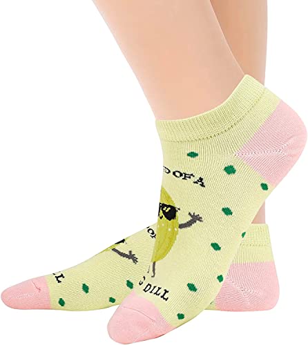 Women's Pickle Socks, Pickle Theme Socks, Pickle Gifts, Gifts for Women Who Have Everything, Pickle Lover Gift, Big Dill Pun Socks, Mothers Day Gifts