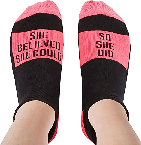 Funny Cheer Socks, Motivational Socks, Ongratulations Socks, Graduation Gifts for Her, Positive Gifts Encouraging Gifts for Women
