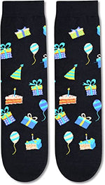 40th Birthday Gift for Him and Her, Unique Presents for 40-Year-Old Men Women, Funny Birthday Idea for Unisex Adult Crazy Silly 40th Birthday Socks