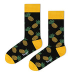 Funny Pineapple Gifts Hawaiian Gifts Fertility Gifts, Novelty Pineapple Socks IVF Socks For Men Fruit Socks 2 Pack
