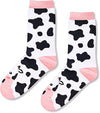 Women's Cute Cow Socks Cow Gifts for Women Fun Animals Gifts for Animal Lovers, Anniversary Gift, Gift For Her, Gift For Wife