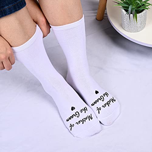 Groom Mother Gift, Mother of the Groom Socks, Unique Mother of the Groom Gifts, Wedding Day Socks, Wedding Gift, Mom Gift from Groom, Perfect Gift from Groom to Mom