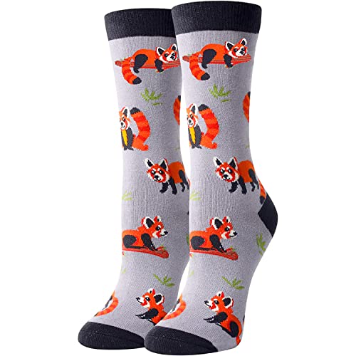 Funny Red Panda Gifts for Women Gifts for Her Red Panda Lovers Gift Cute Sock Gifts Red Panda Socks