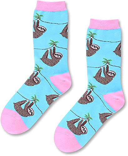 Funny Sloth Gifts for Women Gifts for Her Sloth Lovers Gift Cute Sock Gifts Sloth Socks