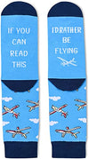 Men's Novelty Funny Airplane Socks Gifts for Airplane Lovers, Airplane Socks for Men, Airplane Gift, Gifts for Men, Gift for Dad, Men's Gift, Novelty Socks, Airplane Gifts for him