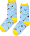 Women's Funny Cute Animal Bee Socks Gifts For Bee Lovers
