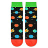 Crazy Space Socks for Kids, Silly Funny Novelty Boys Socks, Planet Socks, Cool Kids Gifts, Outer Space Gifts, Astronomy Gifts for Boys 7-10 Years Old Boys
