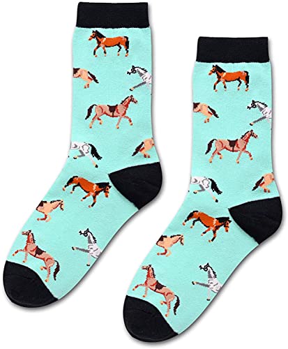 Funny Horse Gifts for Equestrian Women Gifts for Her Horse Lovers Gift Cute Sock Gifts Horse Socks