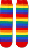 Women Rainbow Socks, Pride Socks for Women, Lgbtq Socks, Funny Colorful Striped Socks, Lesbian Gifts, Lgbtq Gifts, Pride Gifts