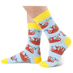 Funny Sloth Gifts for Men, Gifts for Him, Guys Who Love Sloth, Cute Men's Sloth Socks