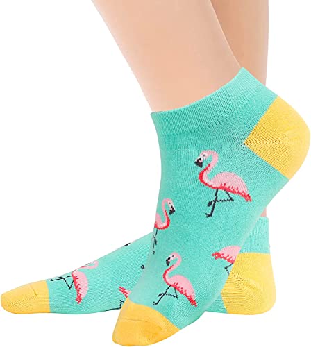 2 Pairs Women's Flamingo Socks Flamingo Gifts For Flamingo Lovers Mom Women