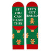 Best Secret Santa Gifts, Christmas Vacation Gifts, Gingerbread Gifts, Holiday Presents for Women, Xmas Gifts, Funny Christmas Gifts for Women, Christmas Socks, Gingerbread Socks