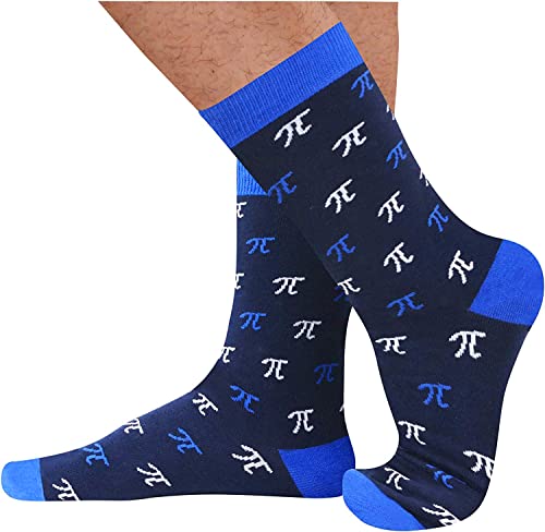 Funny Math Socks for Men, Novelty Men's Engineer Socks, Best Gifts for Math Teachers, Math Lovers, Perfect for Birthdays, Thanksgiving, Teacher's Day Gifts