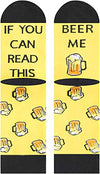 Beer Lover Gift Unique Beer Socks Funny Beer Gift for Men , Ideal Gifts for Beer Lovers and Drinkers