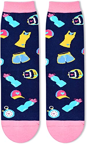 Novelty Running Socks for Women who Love to Run, Funny Running Gifts for Runners, Running Enthusiast Gifts