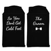 Groom Socks, Newlywed Gifts, Funny Groom Gifts, Engagement Gifts, Unique Wedding Socks for Him