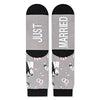 Novelty Wedding Socks for Bride and Groom, Funny Gifts for Bride and Groom, Couple Socks, Wedding Gifts for the Happy Couple