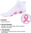 Women's Novelty White Pop Cancer Socks Chemo Patient Gifts