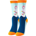 Women's Cute Llama Socks Llama Gifts for Women Fun Animals Gifts for Animal Lovers, Gift For Her, Gift For Mom