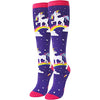 Unique Unicorn Gifts for Women Silly & Fun Unicorn Knee High Socks Novelty Unicorn Gifts for Moms