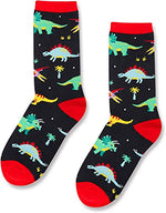 Unique Dinosaur Gifts for Women Silly & Fun Dinosaur Socks Novelty Dinosaur Gifts for Moms