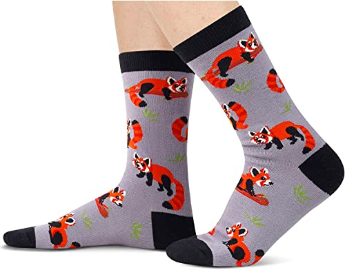 Funny Red Panda Gifts for Women Gifts for Her Red Panda Lovers Gift Cute Sock Gifts Red Panda Socks