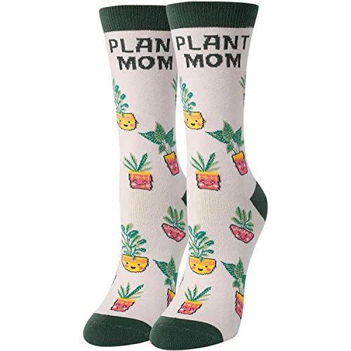 Funny Gardening Gifts for Women, Crazy Plant Nature Socks Plant Lady Gifts, Cool Gifts for Plant Lovers Indoor Gardening Gifts