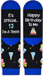 Gifts for Teenage Boys Teenage Girls Funny Gifts for Teens, Birthday Gifts for 13 Year Old Girls Boys 13th birthday, Funny Crazy Socks for Teens