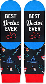 Unisex Doctor Socks, Medical Socks, Pharmacy Socks, Best Gifts for Doctors, Medical Assistant Gifts, Pharmacy Gifts, Pharmacist Gifts, Dr. Gifts