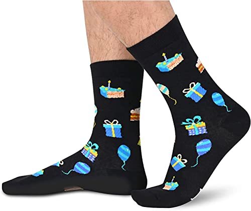 60th Birthday Gift for Him and Her, Unique Presents for 60-Year-Old Men Women, Funny Birthday Idea for Unisex Adult Crazy Silly 60th Birthday Socks