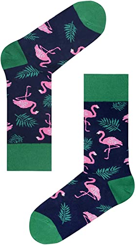 Funny Flamingo Gifts for Men, Gifts for Him, Guys Who Love Flamingo, Cute Men's Flamingo Socks