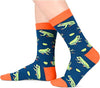 Gender-Neutral Frog Gifts, Unisex Frog Socks for Women and Men, Ocean Gifts Silly Frog Socks