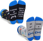 Men's Crazy Best Game Socks Gifts for gamers-2 Pack