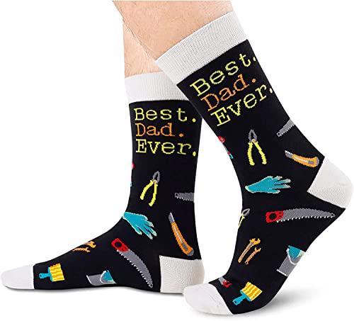 Dad Socks  Great Gift Ideas for Father's Day & Fun Socks for Pop - Cute  But Crazy Socks