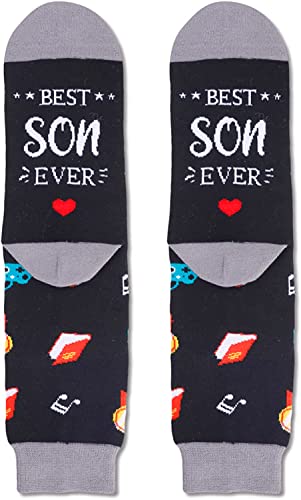 Best Son Ever Socks, Son Gift, Son Socks, Funny Socks for Son, Son Birthday Gift