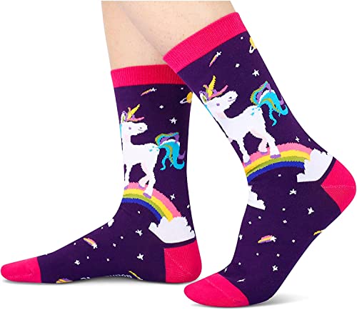 Unicorn Gifts For Women Lovely Animals Socks Gift For Unicorn Lover Valentine's Birthdays Gift For Her