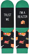 Unisex Realtor Socks, Real Estate Gifts, Realtor Gifts for Women and Men, Fun Real Estate Agent Gifts, Real Estate Socks